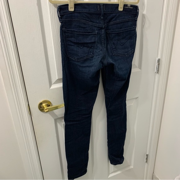 CITIZENS OF HUMANITY Avedon Low Rise Skinny Leg Dark Jeans - Picture 13 of 16